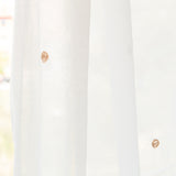 Visillo Poliéster Círculos Camel - Ribes y Casals