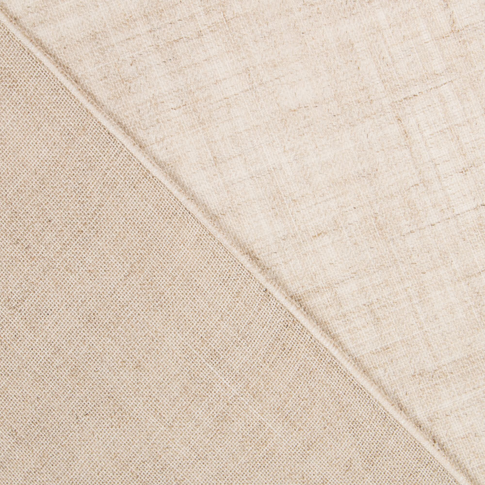 Visillo Rústico Traslúcido Bérgamo Natural - Ribes y Casals