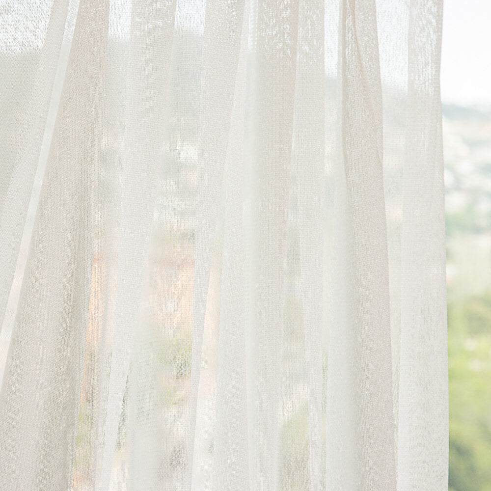 Visillo Red Brillante Blanco Natural - Ribes y Casals