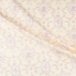 Viyela Estampada Medallones Amarillo - Ribes y Casals