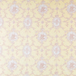 Viyela Estampada Medallones Amarillo - Ribes y Casals