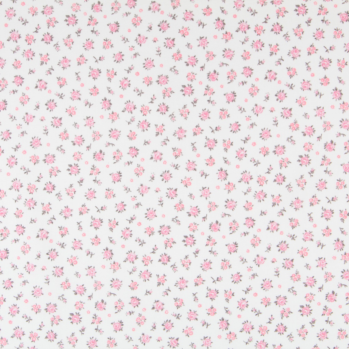 Viyela Liberty Fondo Crudo Flor Rosa - Ribes y Casals