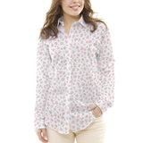 Viyela Liberty Fondo Crudo Flor Rosa - Ribes y Casals