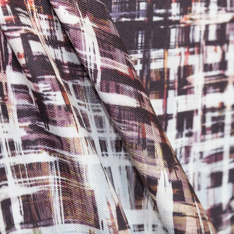 Viyela Viscosa Pinceladas Teja - Ribes y Casals