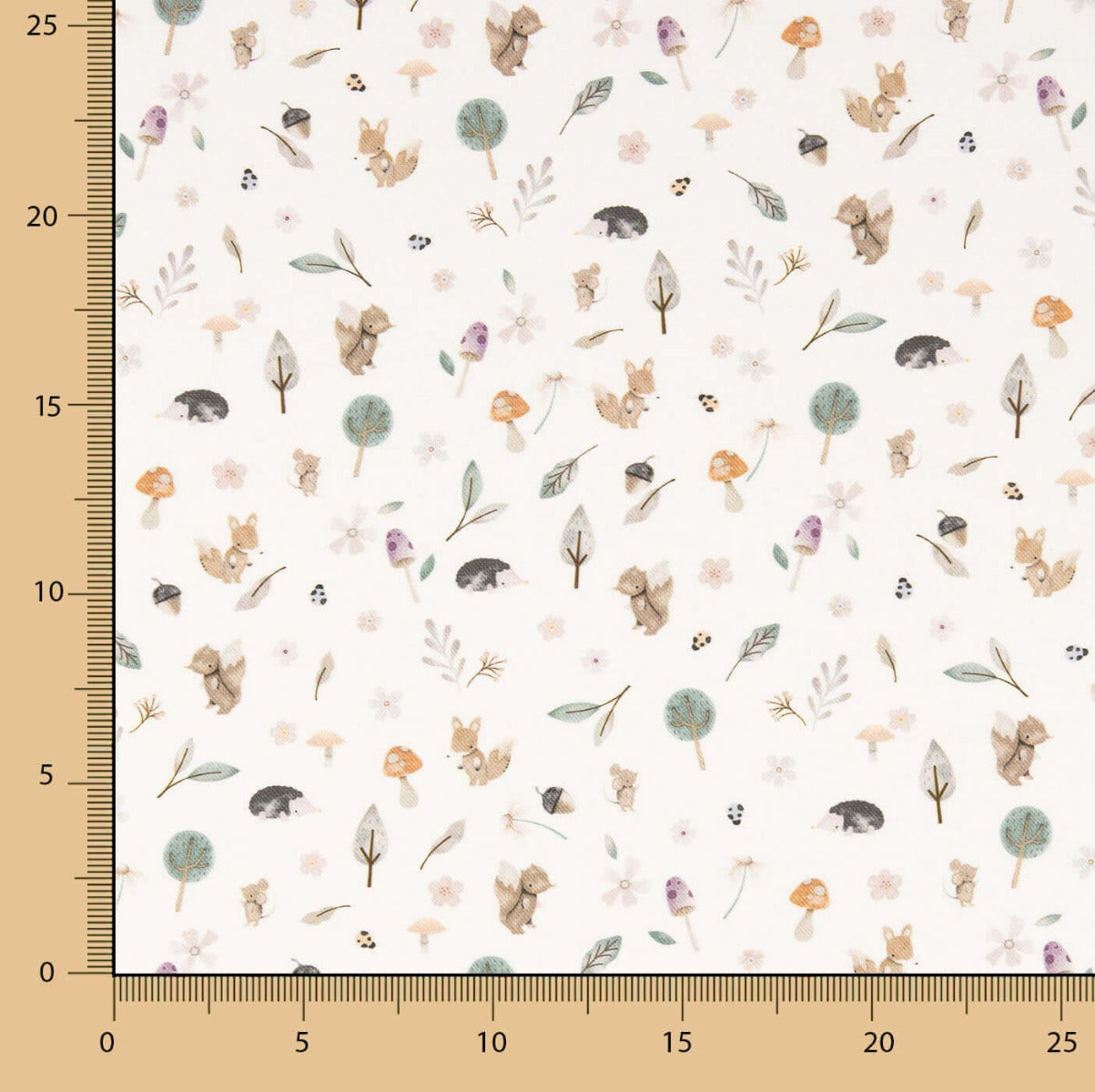 Viyela Algodón Bosque Verdes - Ribes y Casals