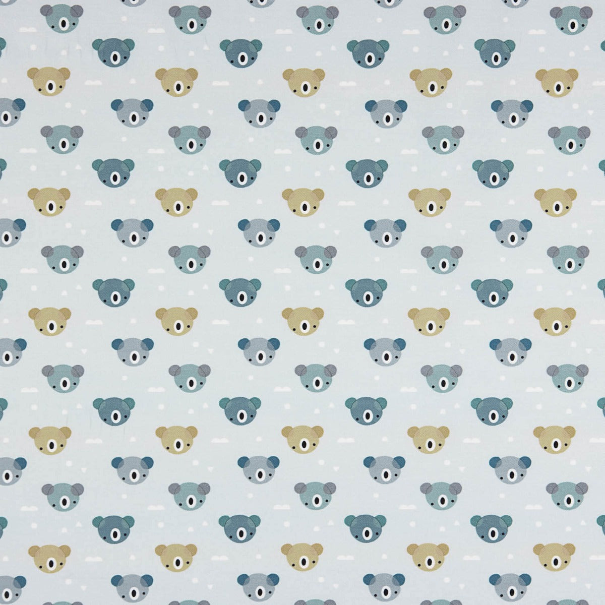 Viyela Algodón Osito Azul - Ribes y Casals