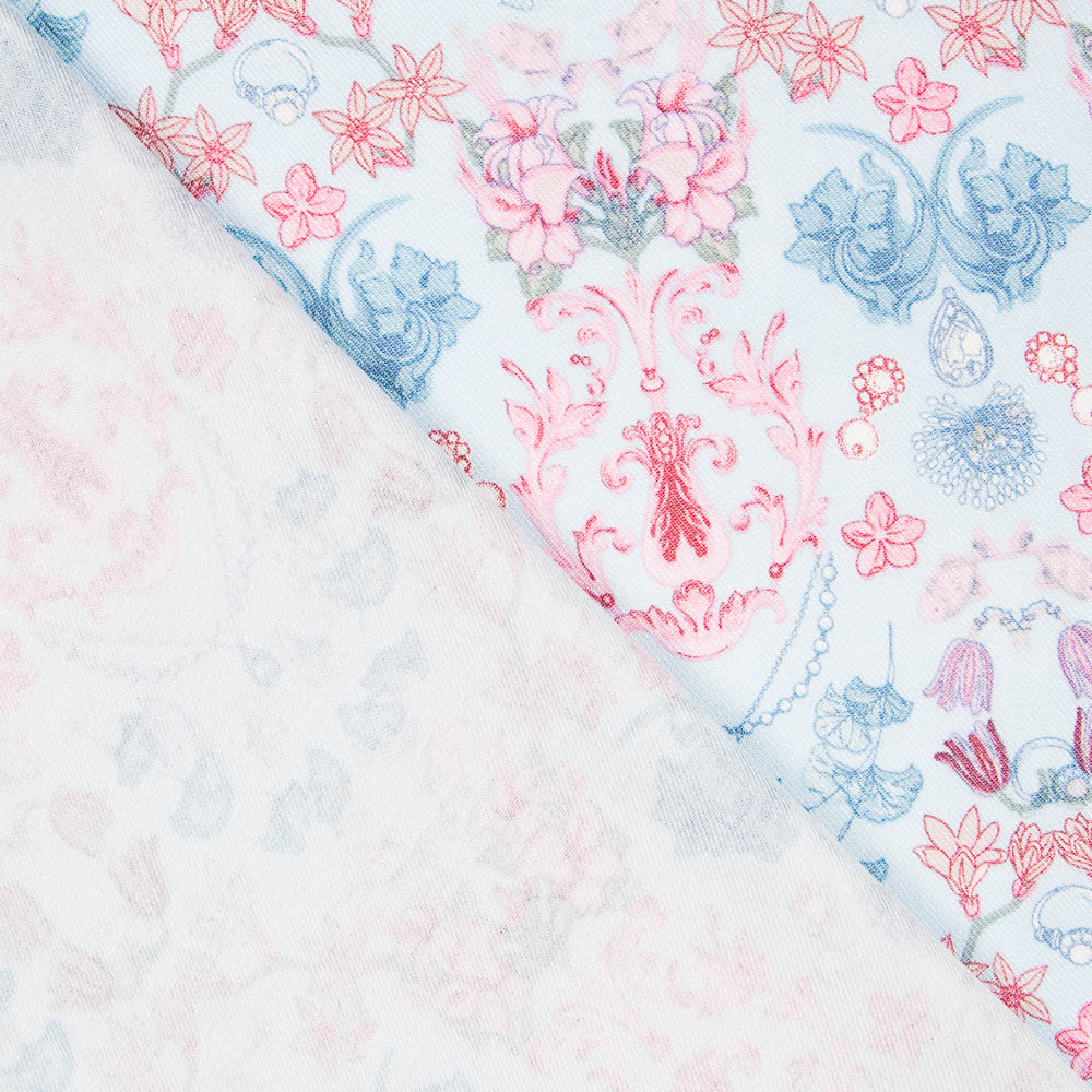 Viyela Barroco Celeste - Ribes y Casals