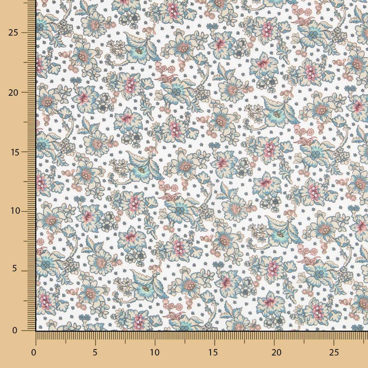 Retal Viyela Cretonero Verdes 65x140 cm - Ribes y Casals