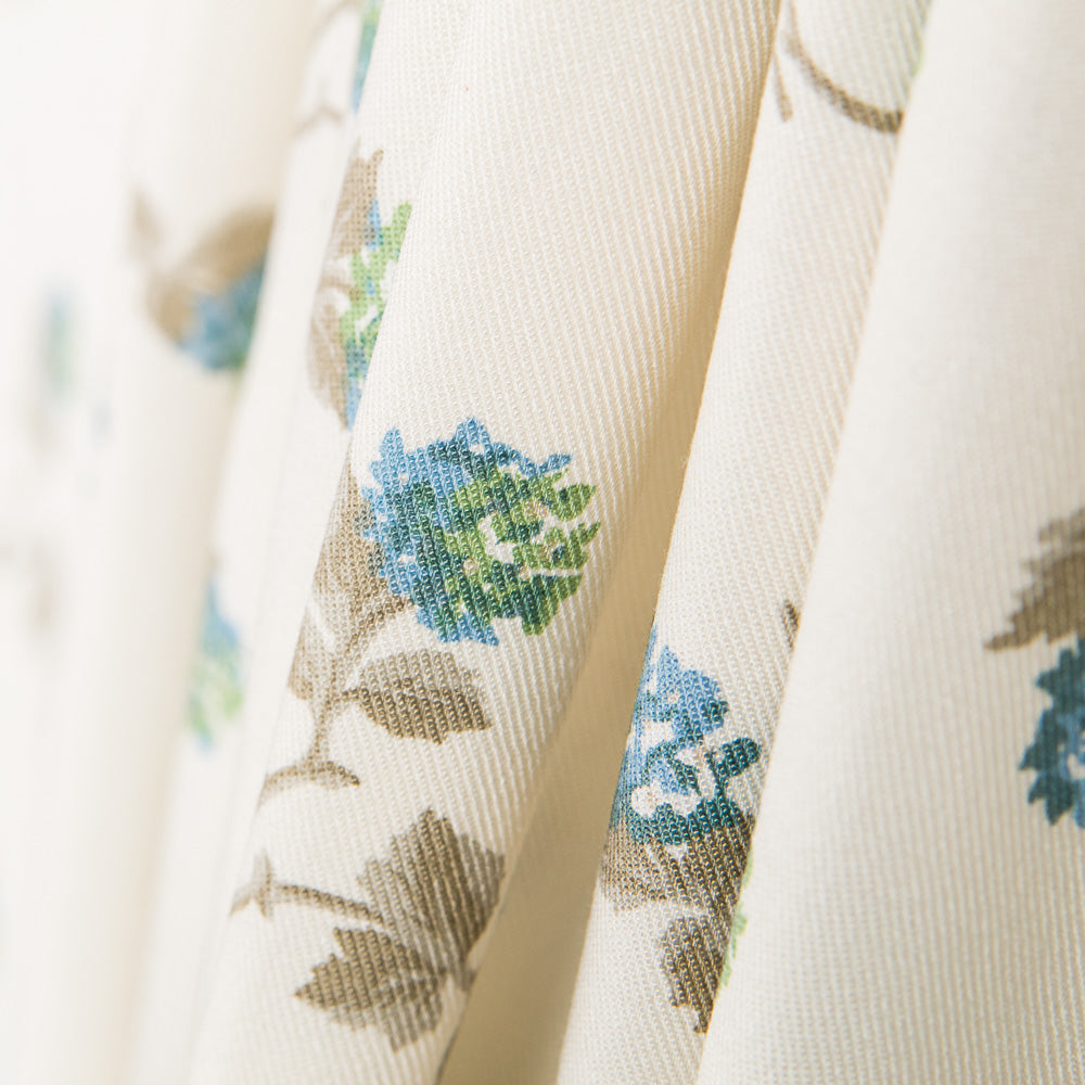 Viyela Flor Cretona Azul - Ribes y Casals