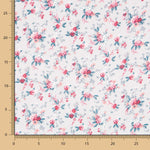 Viyela Flor Cretona Gris - Ribes y Casals