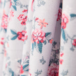 Viyela Flor Cretona Gris - Ribes y Casals