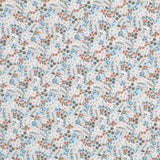 Viyela Flores Ramitas Celeste - Ribes y Casals