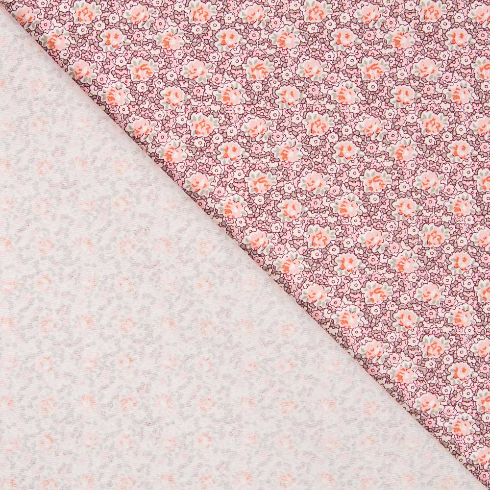 Viyela Flores Rosa - Ribes y Casals