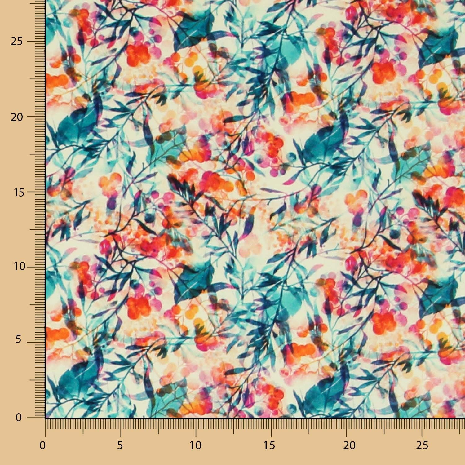 Voile Algodón Bosque Amarillo - Ribes y Casals