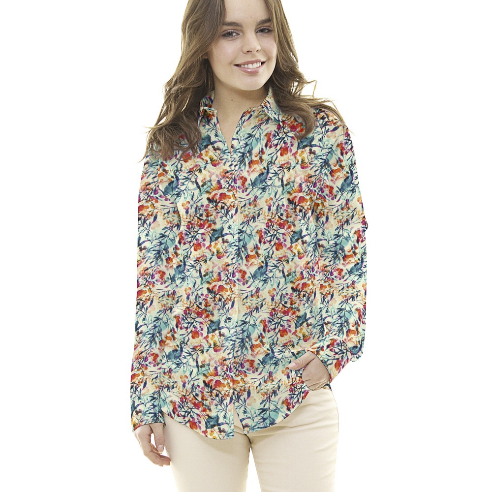 Voile Algodón Bosque Amarillo - Ribes y Casals