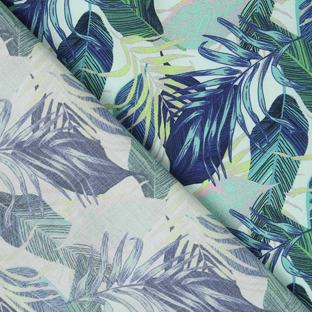 Voile Algodón Selva Verde - Ribes y Casals