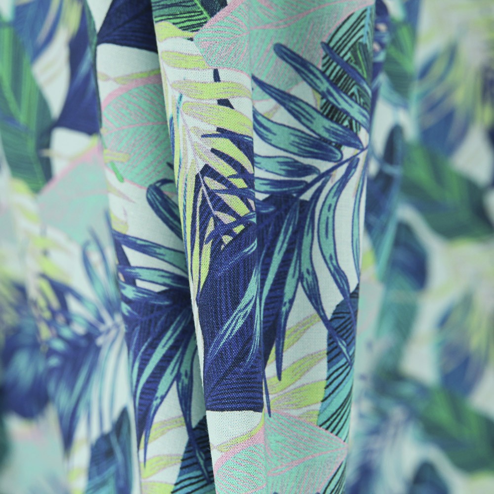 Voile Algodón Selva Verde - Ribes y Casals