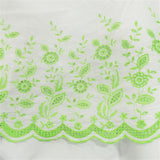 Voile Bordado Pistacho - Ribes y Casals