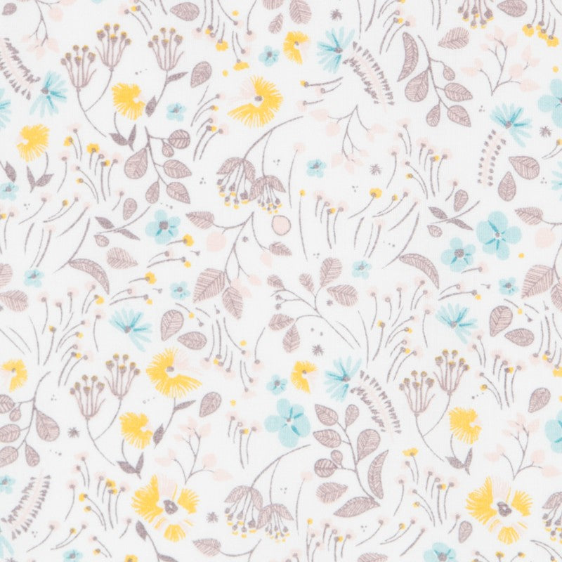 Voile Floral Crudo - Ribes y Casals