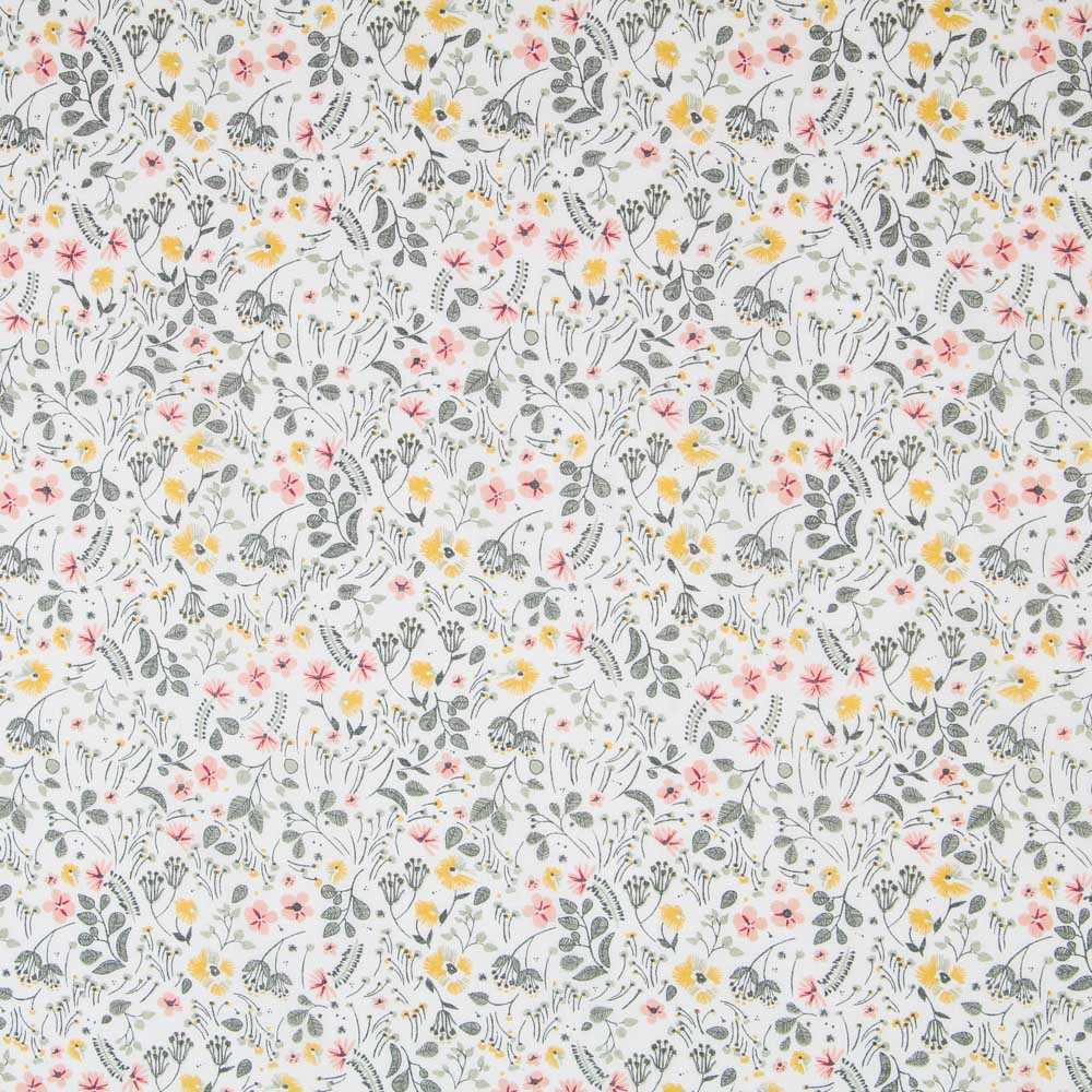 Voile Floral Verde - Ribes y Casals