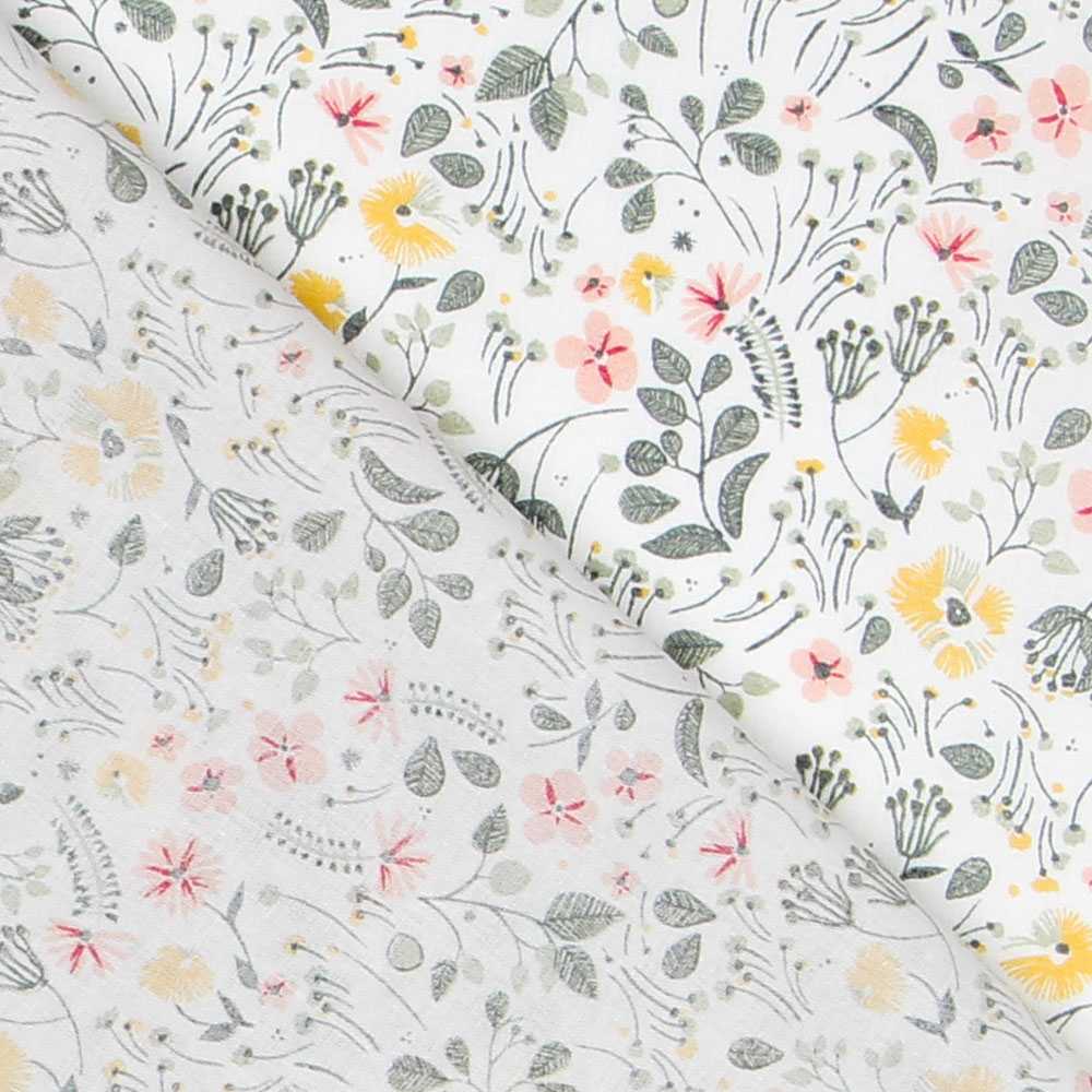 Voile Floral Verde - Ribes y Casals