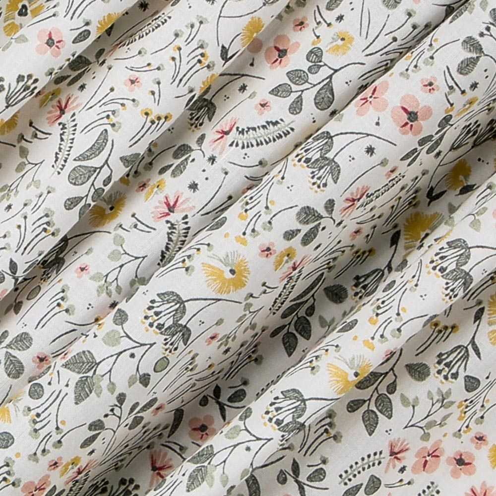 Voile Floral Verde - Ribes y Casals