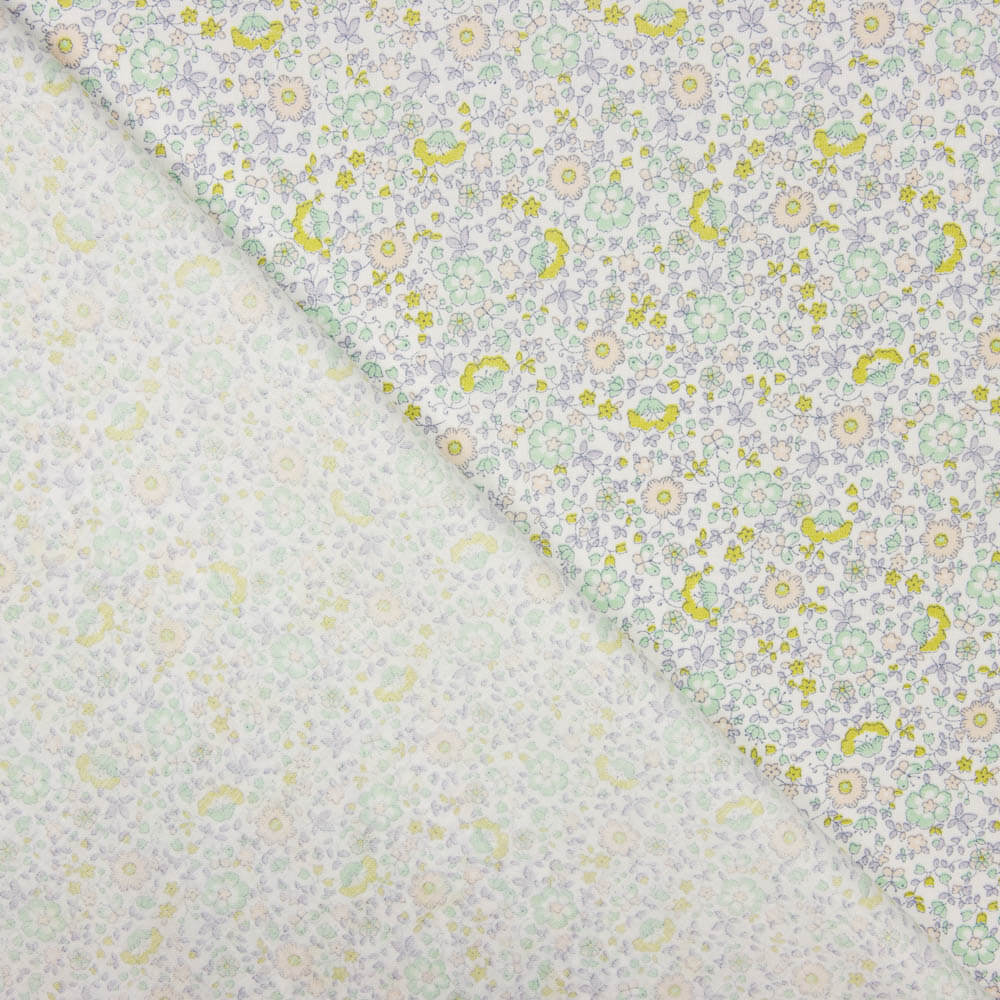 Voile Algodón Flores Nansy - Ribes y Casals