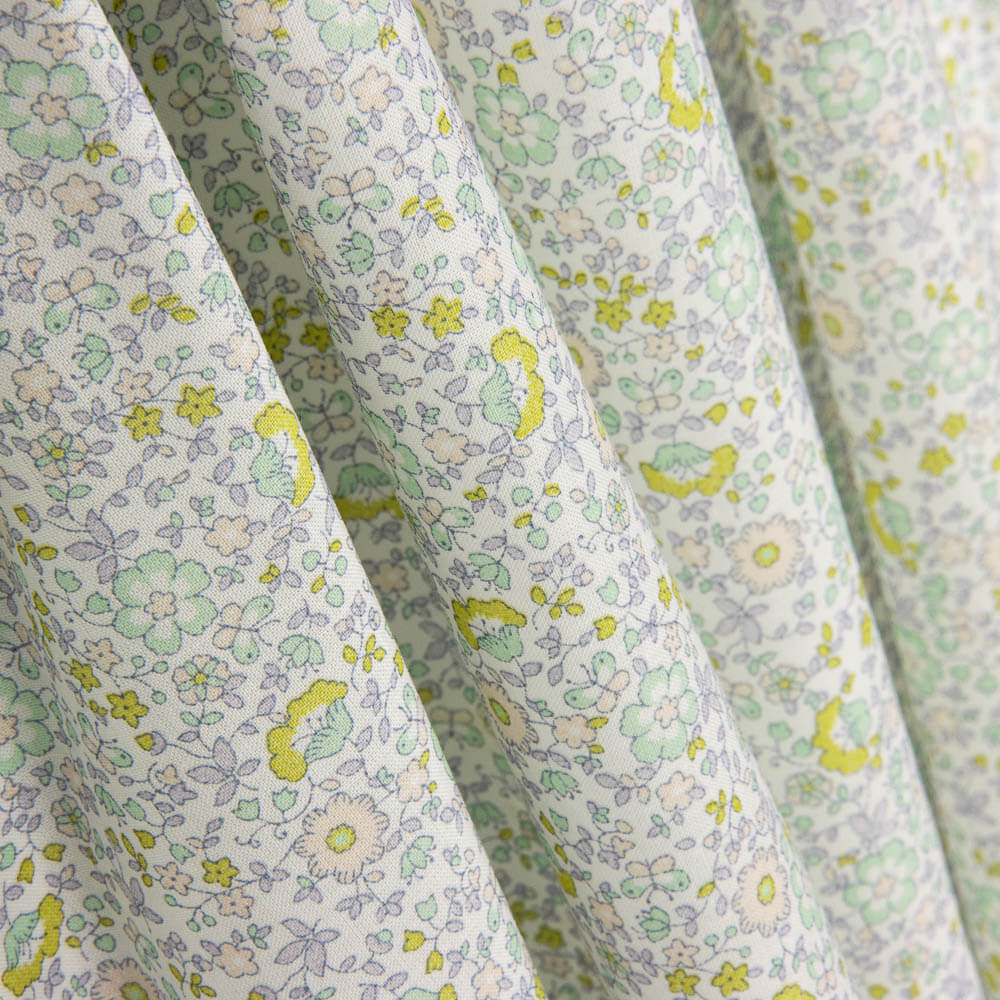 Voile Algodón Flores Nansy - Ribes y Casals