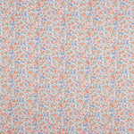 Voile Algodón Flores Scarlet Naranja - Ribes y Casals