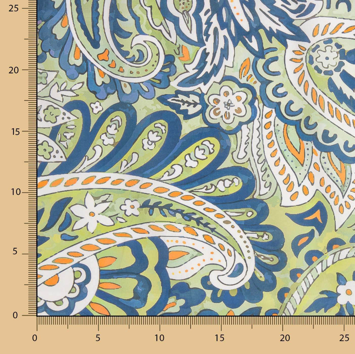 Voile Algodón Supima Print 01 - Ribes y Casals