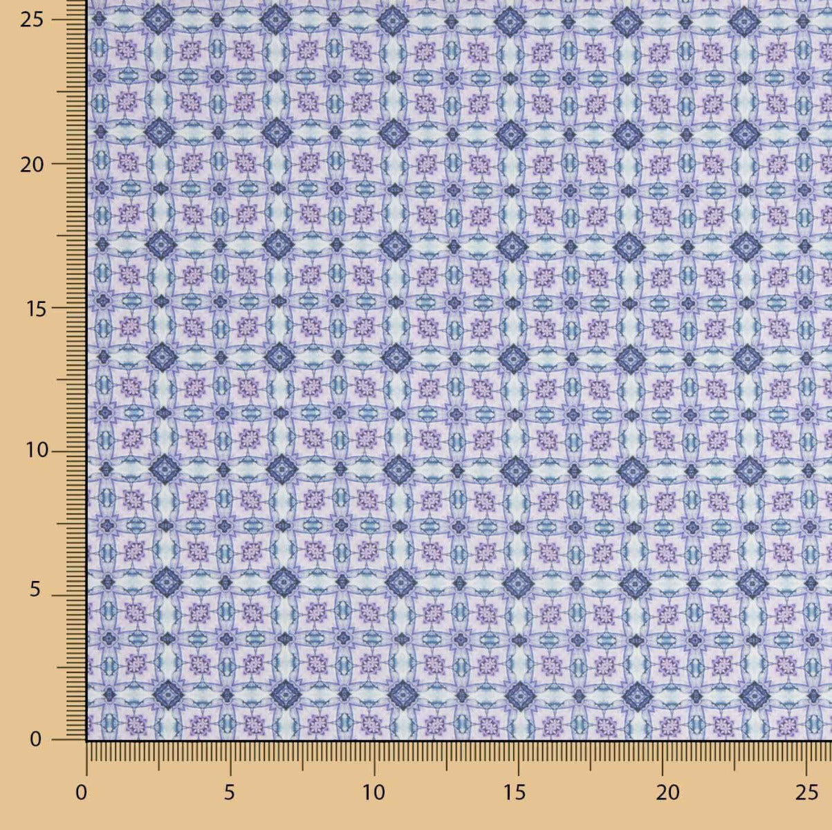 Voile Algodón Supima Print 04 Lila - Ribes y Casals