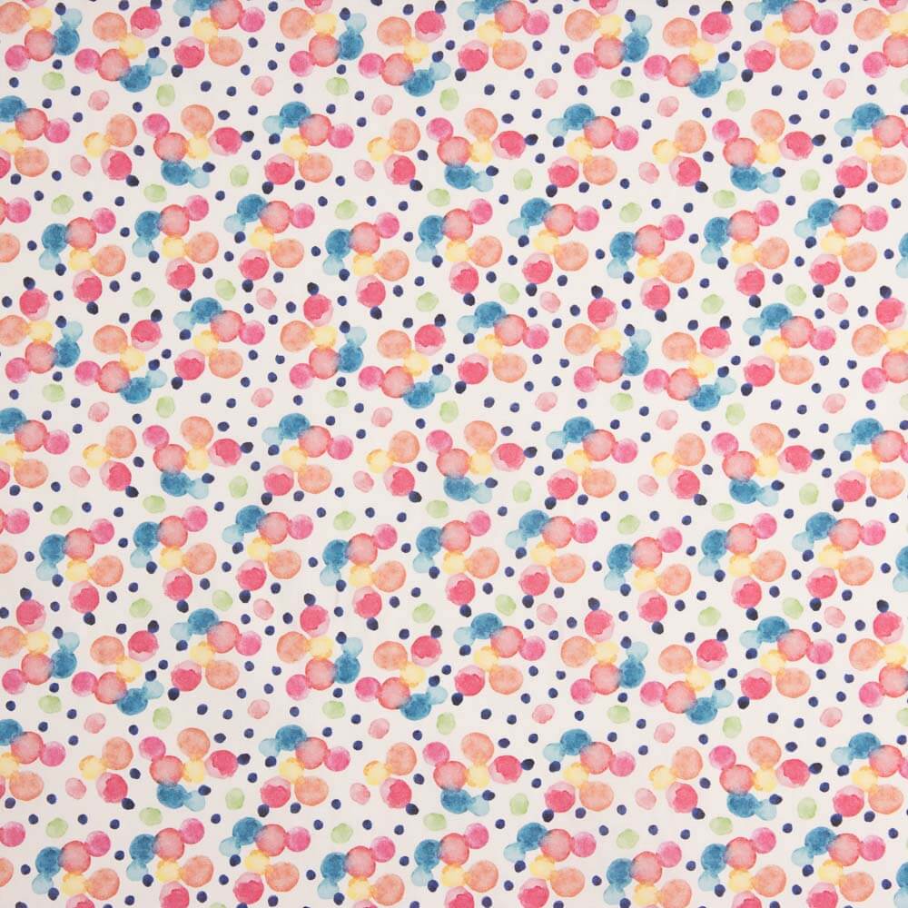 Voile Algodón Supima Print 05 Naranja - Ribes y Casals