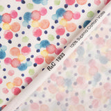 Voile Algodón Supima Print 05 Naranja - Ribes y Casals