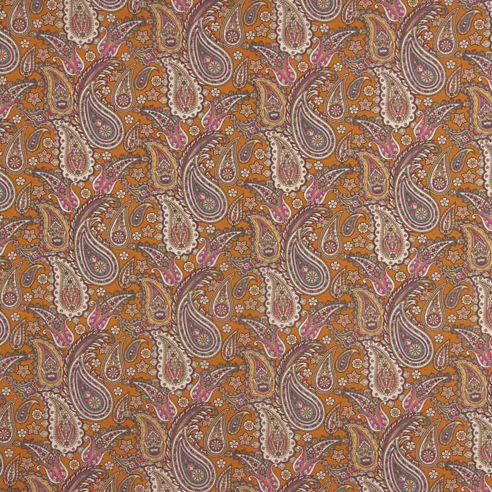 Voile Algodón Supima Print 09 Arcilla - Ribes y Casals