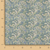 Voile Algodón Supima Print 09 Azul - Ribes y Casals