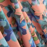 Voile Algodón Supima Print 10 Naranja - Ribes y Casals