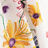 Voile Bordado Floral - Ribes y Casals