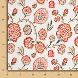 Voile Estampado Floral Blanco - Ribes y Casals