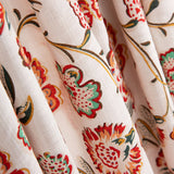 Voile Estampado Floral Blanco - Ribes y Casals