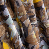 Voile Estampado Hojas Azules - Ribes y Casals