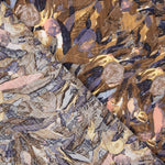 Voile Estampado Hojas Rosa - Ribes y Casals