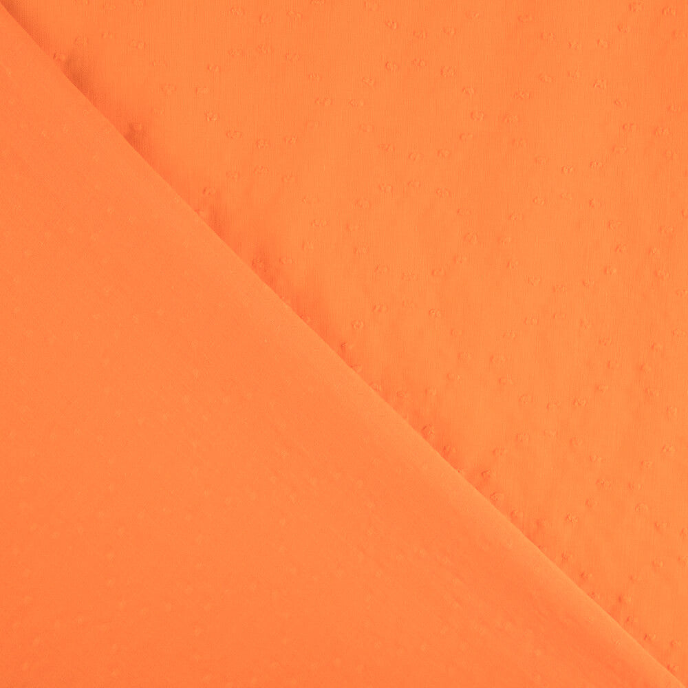 Voile Plumetti Naranja Flúor - Ribes y Casals