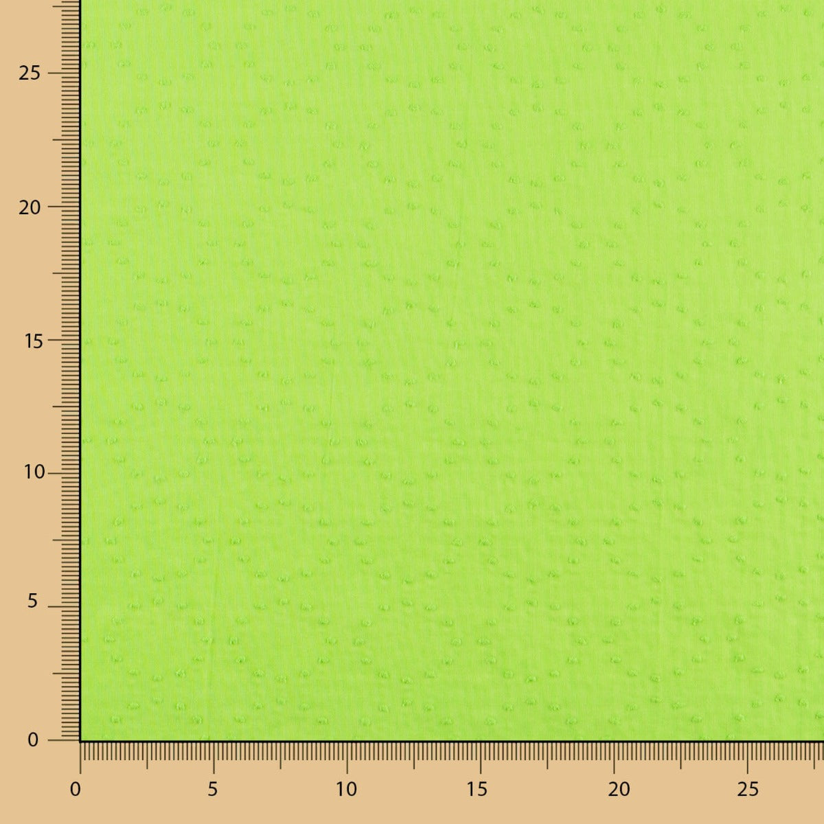 Voile Plumetti Verde Flúor - Ribes y Casals