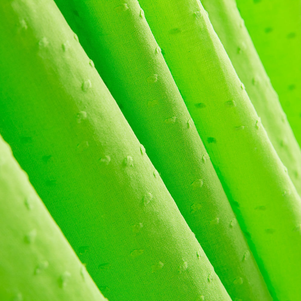 Voile Plumetti Verde Flúor - Ribes y Casals