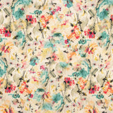 Voile Viscosa Acuarela Flowers - Ribes y Casals