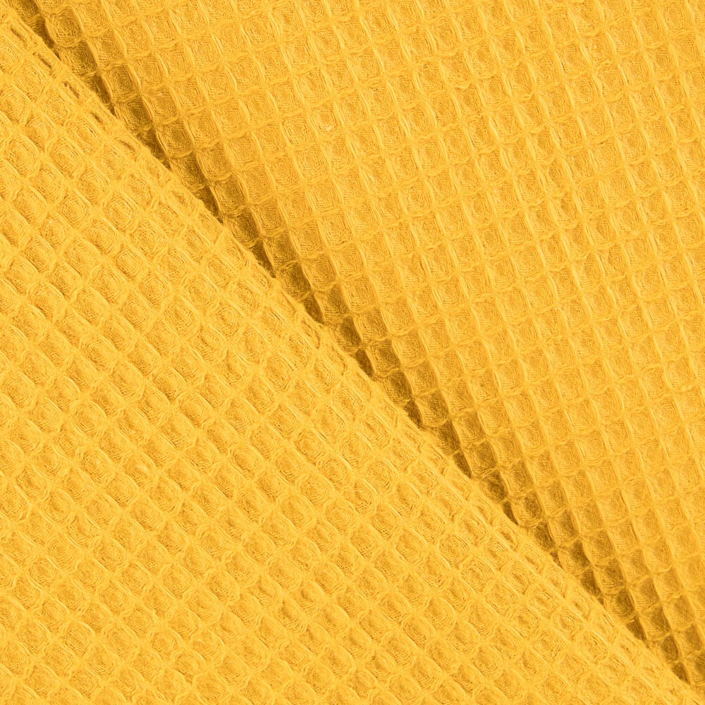 Piqué Waffle Cúrcuma - Ribes y Casals