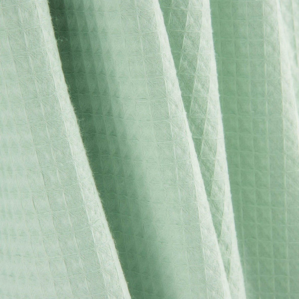 Retal Piqué Waffle Basic Menta 110x140 cm - Ribes y Casals