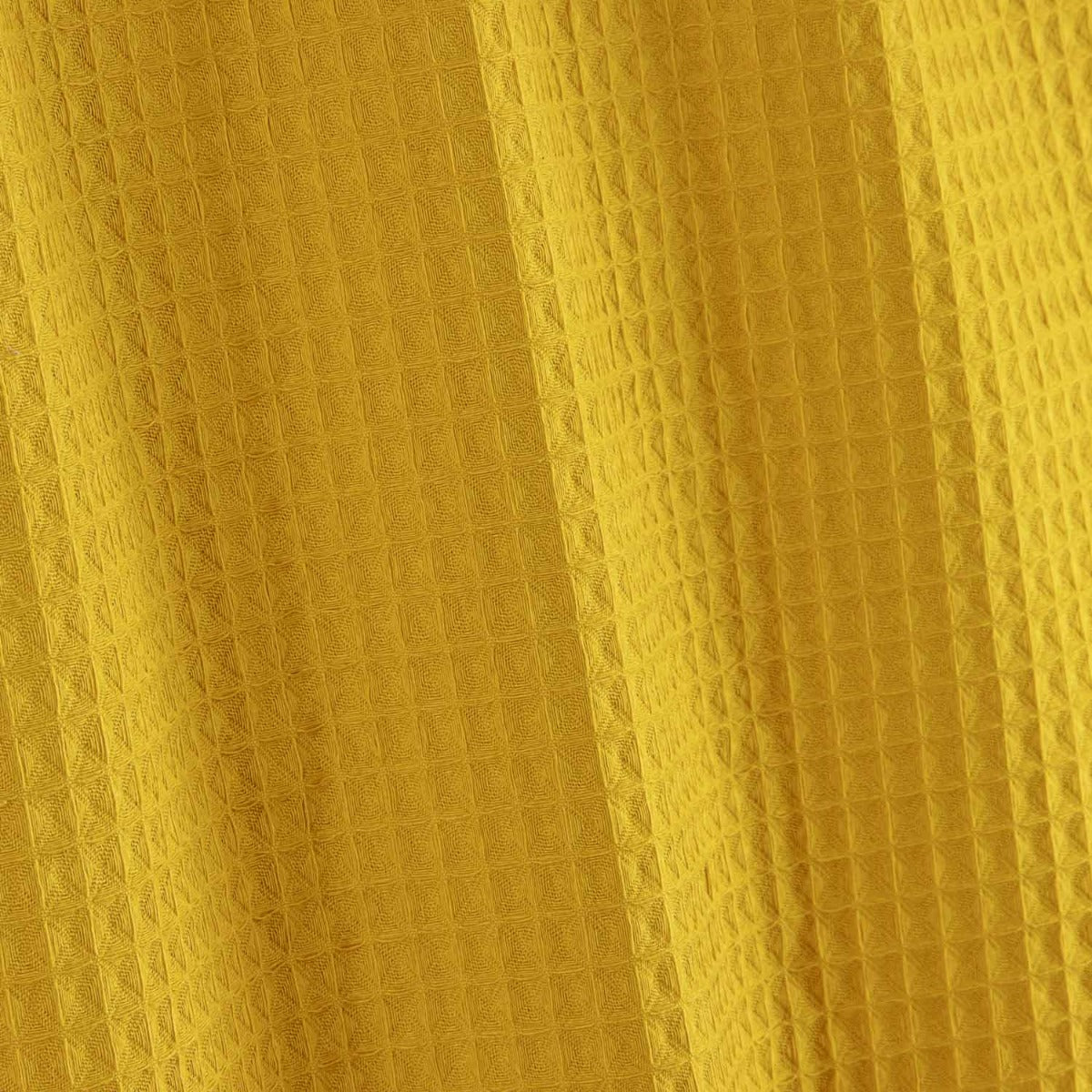 Piqué Waffle Basic Mostaza - Ribes y Casals