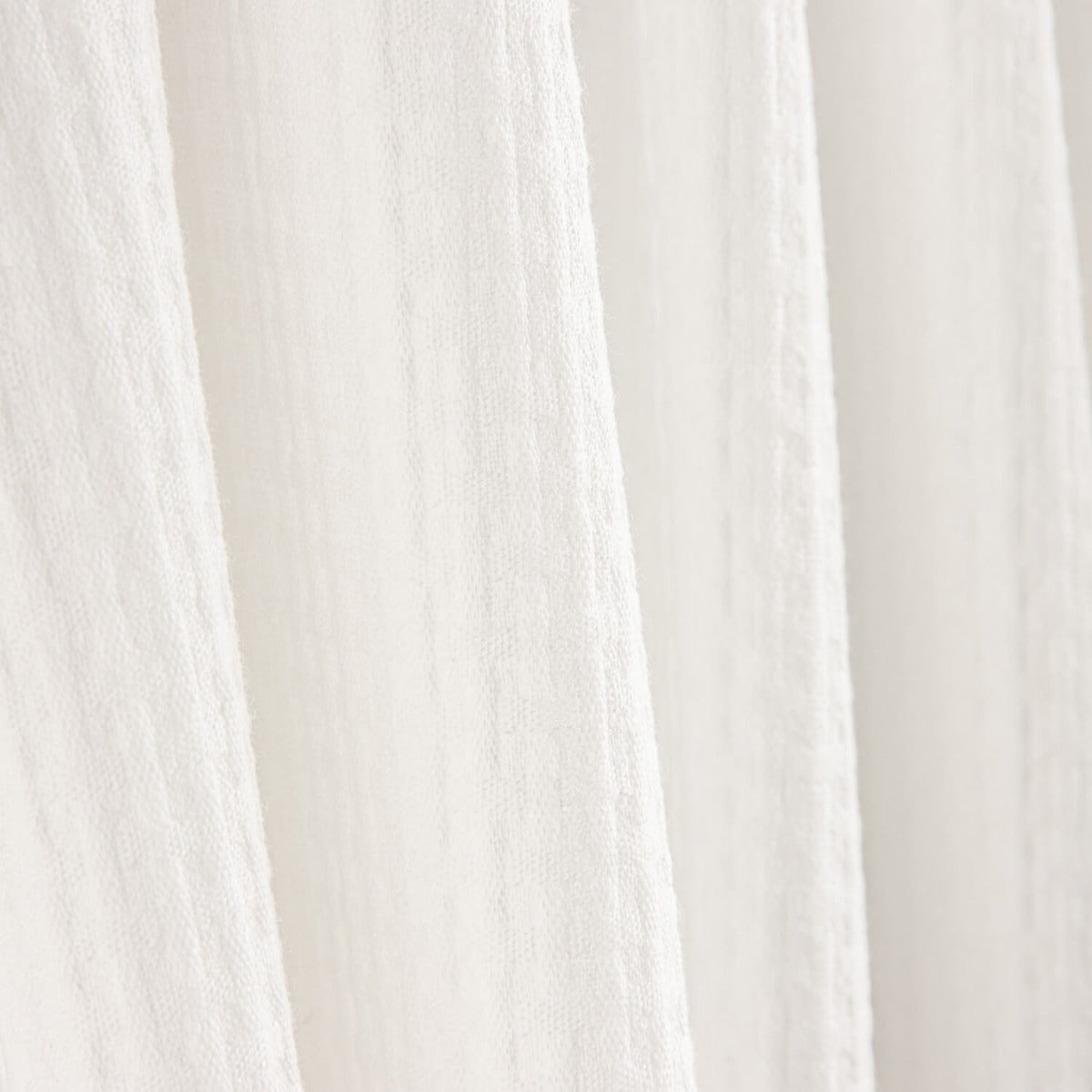 Piqué Waffle Fino Blanco - Ribes y Casals