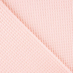 Piqué Waffle Rosa Bebé - Ribes y Casals